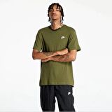 Nike Sportswear Club Yeşil Erkek Tişört AR4997-327