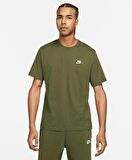 Nike Sportswear Club Yeşil Erkek Tişört AR4997-327