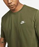Nike Sportswear Club Yeşil Erkek Tişört AR4997-327