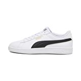 PUMA 39098711  Smash 3.0 L  White- Black- Gold