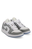 Nike AIR JORDON 1 LOW Sneaker Erkek Ayakkabı Beyaz / Gri