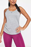 Nike Dri-FIT One Elastika Standart Kesim Kadın Gri Spor Atlet