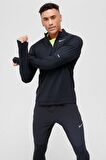 Nike Dri-Fit Element Running Standart Fit Kesim Çeyrek Fermuar Erkek Antreman Üstü