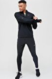 Nike Dri-Fit Element Running Standart Fit Kesim Çeyrek Fermuar Erkek Antreman Üstü