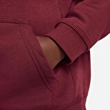 Nike Sportswear Hoodie Club Çocuk Bordo Sweatshirt