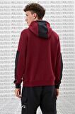 Nike Air Sportswear Hoodie Burgundy Big Logo Kapüşonlu Bordo Erkek Sweatshirt 