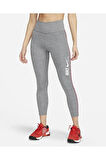 Nike One Normal Belli 7/8 Toparlayıcı Kadın Gri Tayt DM7272-068