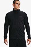 Under Armour Ua Pique Track Jacket Siyah Erkek Eşofman Üstü 1366202-001