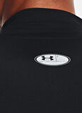 Under Armour 1369606-001-UA HG Armour Comp Mock Siyah Bisiklet Yaka Dar Düz Erkek T-Shirt
