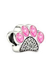 Pembe Pati Charm | 925 Ayar Gümüş