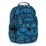 Kipling Seoul Lap Okul Çantası Blue Monkey Fun KI58168HJ