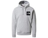 The North Face M Fine Hoodie Erkek Outdoor Sweatshirts NF0A5ICXDYX1 Gri