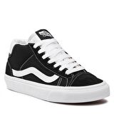 Vans UA Mid Skool 37 Erkek Siyah Siyah Günlük Ayak