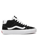Vans UA Mid Skool 37 Erkek Siyah Siyah Günlük Ayak