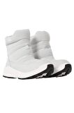 Nuptse II Waterproof Kadın Bot Gri/Beyaz