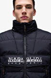 Napapijri Rf Puffer Open Erkek Siyah Mont NP0A4I230411