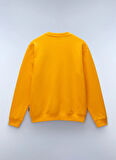 Turuncu Erkek Bisiklet Yaka Normal Kalıp Sweatshirt NP0A4I1AA671_B-BOX LOGO C