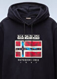 Siyah Erkek Bisiklet Yaka Normal Kalıp Sweatshirt NP0A4IBD0411_B-DOREES H