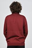Pelikan Erkek Polo Yaka Yün Kazak 1578418 Kırmızı