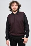 Pelikan Erkek Polo Yaka Yün Kazak 1578418 Bordo