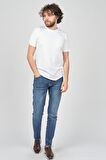Raymons Erkek Bisiklet Yaka T-Shirt 07103014 Beyaz