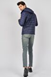 Daynax Erkek Kapüşonlu Mont 4927100 Indigo