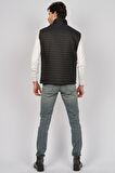 Daynax Erkek İçi Kürklü Cep Detaylı Yelek 492907 Siyah
