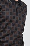 Pelikan Erkek Desenli Polo Yaka Kazak 1577428 Lacivert