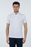 Wemsey Erkek Slim Fit Pike T-Shirt 40812126 Beyaz