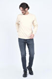 Metropolitan Erkek Bisiklet Yaka Sweatshirt 62422106 Bej