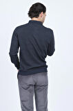 Raymons Erkek Desenli Polo Yaka Triko Sweat 6782252 Haki