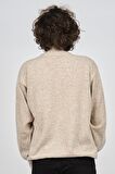 Ida Erkek Lambswool Yarım Balıkçı Kazak 0593161 Bej