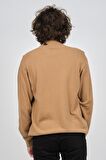 Ida Erkek Lambswool Yarım Balıkçı Kazak 0593161 Camel