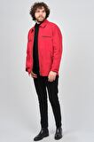 Daynax Erkek Fermuar Cepli Mevsimlik Mont 4925100 Kırmızı