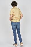Dolfini Erkek Cep Detaylı Polo Yaka T-Shirt 4841638 Camel