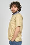 Dolfini Erkek Cep Detaylı Polo Yaka T-Shirt 4841639 K.Bej