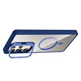 Gpack Samsung Galaxy S25 Ultra uyumlu Kılıf Standlı M-Safe Özellikli Etro Kapak  Lens Koruma