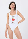 Polo Ralph Lauren Beyaz Kadın Mayo 21598410