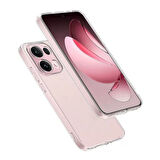Gpack Oppo Reno 13 Pro uyumlu Kılıf Süper Silikon Kamera Korumalı Şeffaf
