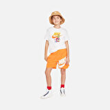 nike Sportswear Boxy 2 Graphic Short-Sleeve kids t-shirt Çocuk pamukklu beyaz Tişört fv5346