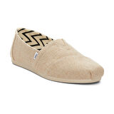 Kadın Espadril / Keten 10018279 Toms ALPARGATA Heritage Canvas Natural Natural Undyed