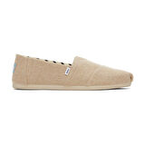 Kadın Espadril / Keten 10018279 Toms ALPARGATA Heritage Canvas Natural Natural Undyed