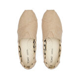 Kadın Espadril / Keten 10018279 Toms ALPARGATA Heritage Canvas Natural Natural Undyed