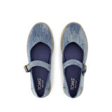 Kadın Espadril / Keten 10021878 10021863 10021873 Toms Carolina MaryJane Espadrille