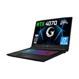 Game Garaj Slayer3 QHD 10XL-4070 C3 Intel Core i7 13700H 64GB RAM 2TB SSD RTX4070 17.3" IPS 240Hz FreeDOS Dizüstü Bilgisayar + Çanta