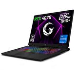 Game Garaj Slayer4 7-4070 C2 Intel Core i7 14700HX 32GB RAM 1TB SSD RTX4070 16" QHD 240Hz IPS FreeDOS Dizüstü Bilgisayar + Çanta