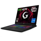 Game Garaj Slayer4 7XL-4070 C2 Intel Core i7 14700HX 32GB RAM 1TB SSD RTX4070 17.3" QHD 240Hz IPS FreeDOS Dizüstü Bilgisayar + Çanta