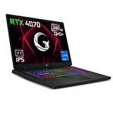 Game Garaj Slayer4 7XL-4070 C2 Intel Core i7 14700HX 32GB RAM 1TB SSD RTX4070 17.3" QHD 240Hz IPS FreeDOS Dizüstü Bilgisayar + Çanta