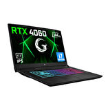 Game Garaj Slayer3 7XL-4060 V2 C3 Intel Core i7 13700H 64GB RAM 1TB SSD RTX4060 17.3" FHD 144Hz IPS FreeDOS Dizüstü Bilgisayar + Çanta