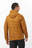Elixir Micro Down Erkek Kapüşonlu Kaz Tüyü Mont - Sarı